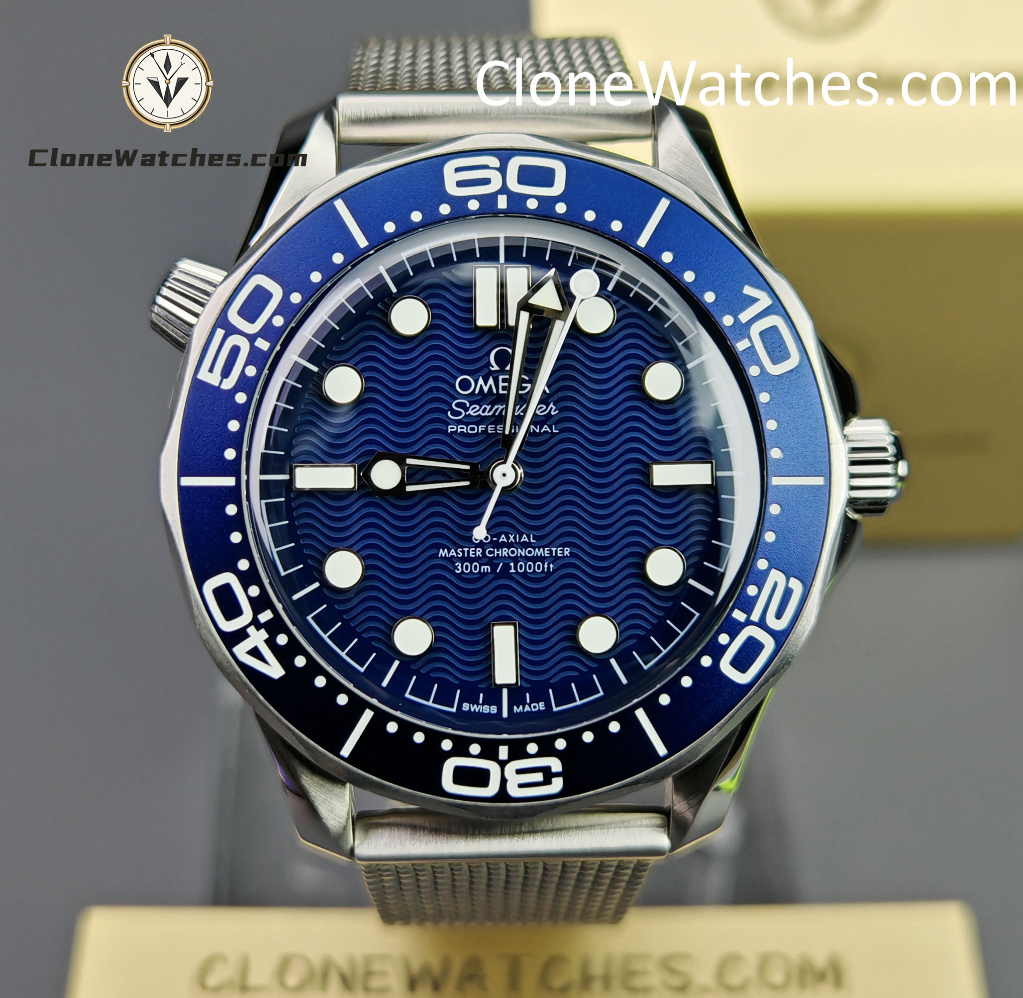 OMEGA Super Clone Watches 1:1 Seamaster Diver 300M James Bond 60th anniversary 210.30.42.20.03.002 42mm - Image 22