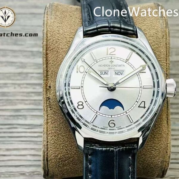 Vacheron Constantin Super Clone Watches 1:1 Patrimony Rose Gold 85180/000R-9166 Black Dial - Image 8