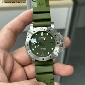Panerai Super Clone Watches 1:1 Submersible Verde Militare PAM1055