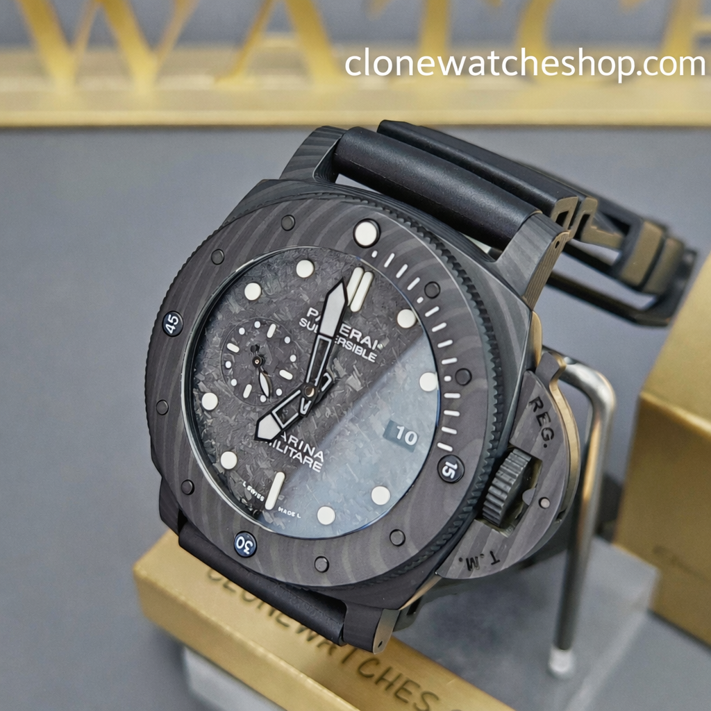 Panerai 1:1 Submersible Marina Militare Carbotech PAM 00979 - Image 4