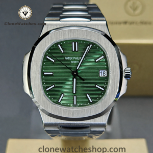 Patek Philippe Super Clone Watches 1:1 Nautilus 5711 Green Dial