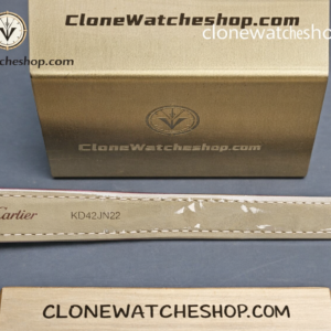 Cartier Super Clone Watches 1:1 Ballon Bleu de WE902040 Silver Dial Diamond Scale 33mm Leather Strap