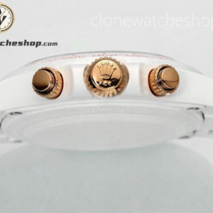 Richard Mille Super Clone Watches 1:1 RM 055 Ceramics Tourbillon White Strap