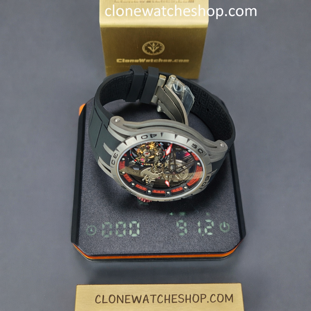 Roger Dubuis Super Clone Watches 1:1 Excalibur Spider Skeleton Tourbillon RDDBEX0545 42MM - Image 3