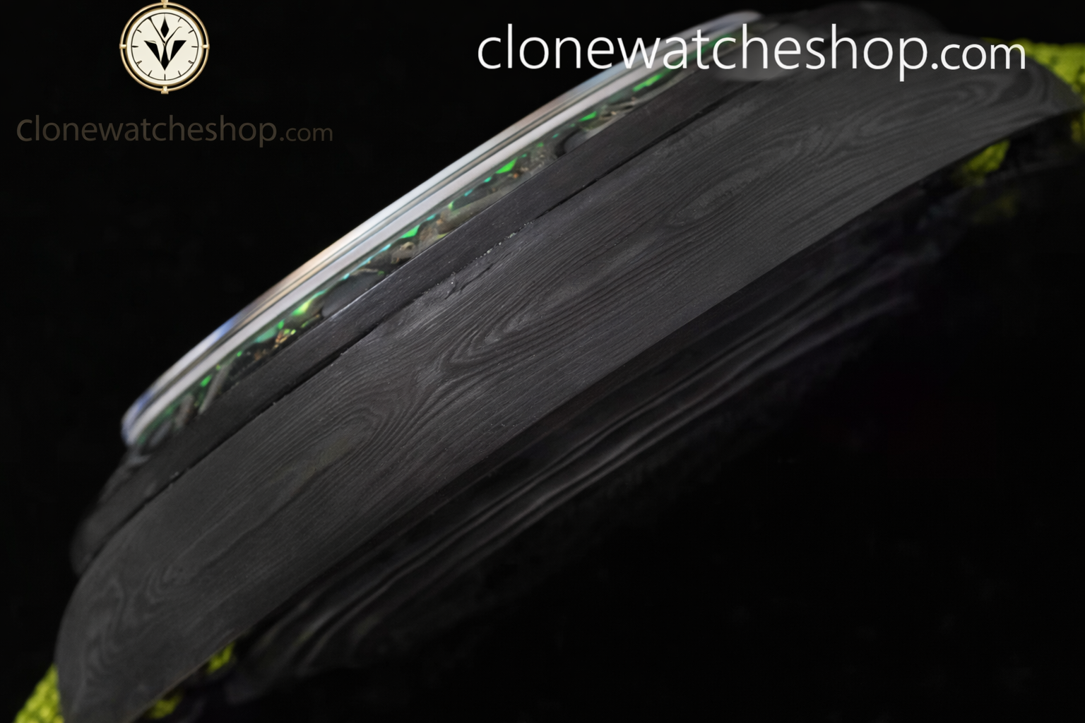 Modified Super Clone Watches 1:1 DiW Rolex Daytona NTPT Carbon “MILITARY GREEN UNIQUE 1″ - Image 2