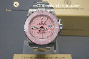Modified Super Clone Watches 1:1 DiW Rolex Submariner Pink Dial 3235 Movement