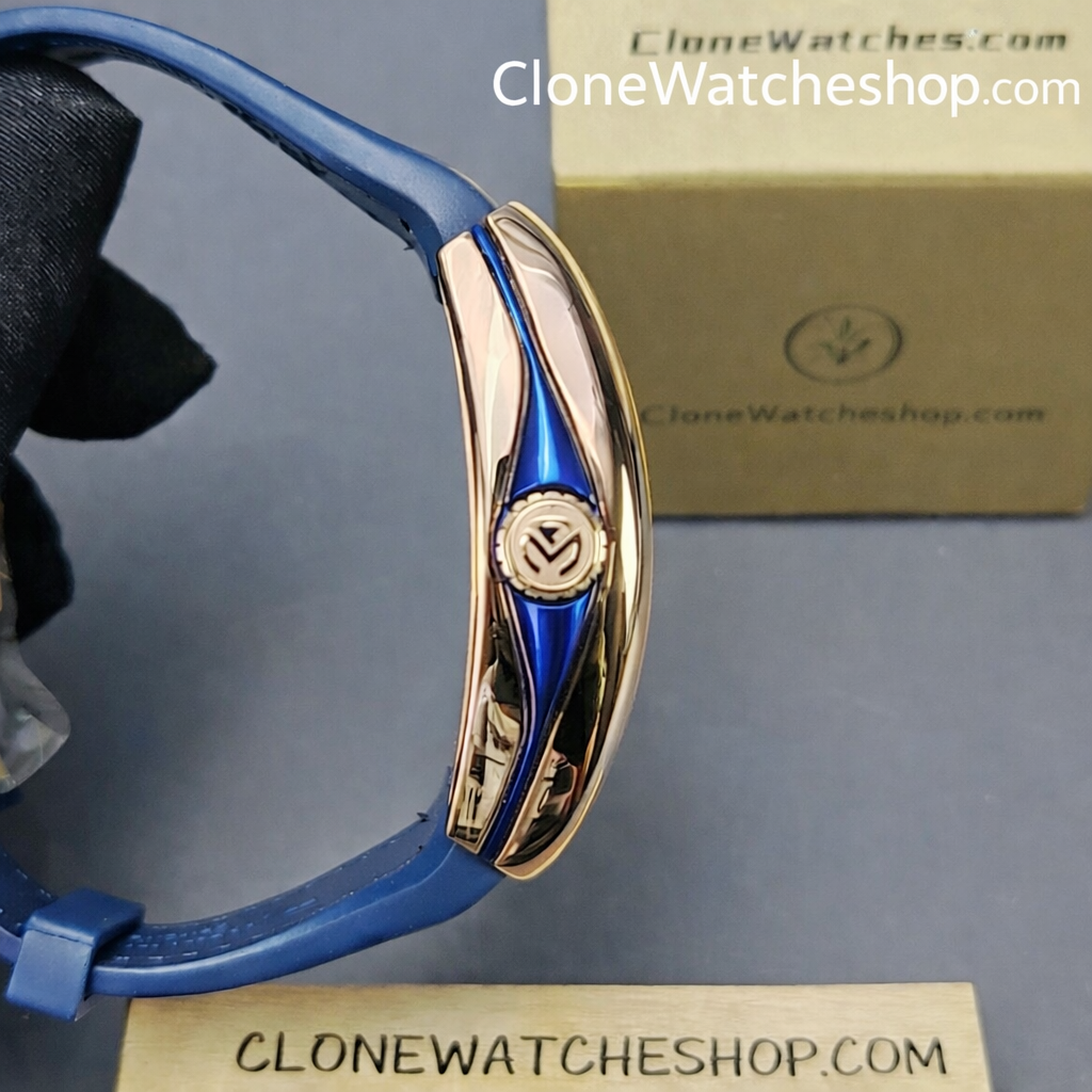 Franck Muller Super Clone Watches 1:1 V45 Blue Dial Yachting - Image 2