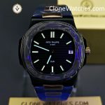 Modified Super Clone Watches 1:1 DiW Patek Philippe Nautilus 5711/1A “ROSE GOLD BLACK GRAIL" - Image 2