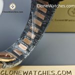Modified Super Clone Watches 1:1 DiW Patek Philippe Nautilus 5711/1A “ROSE GOLD BLACK GRAIL" - Image 13