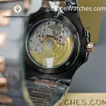 Modified Super Clone Watches 1:1 DiW Patek Philippe Nautilus 5711/1A “ROSE GOLD BLACK GRAIL" - Image 17