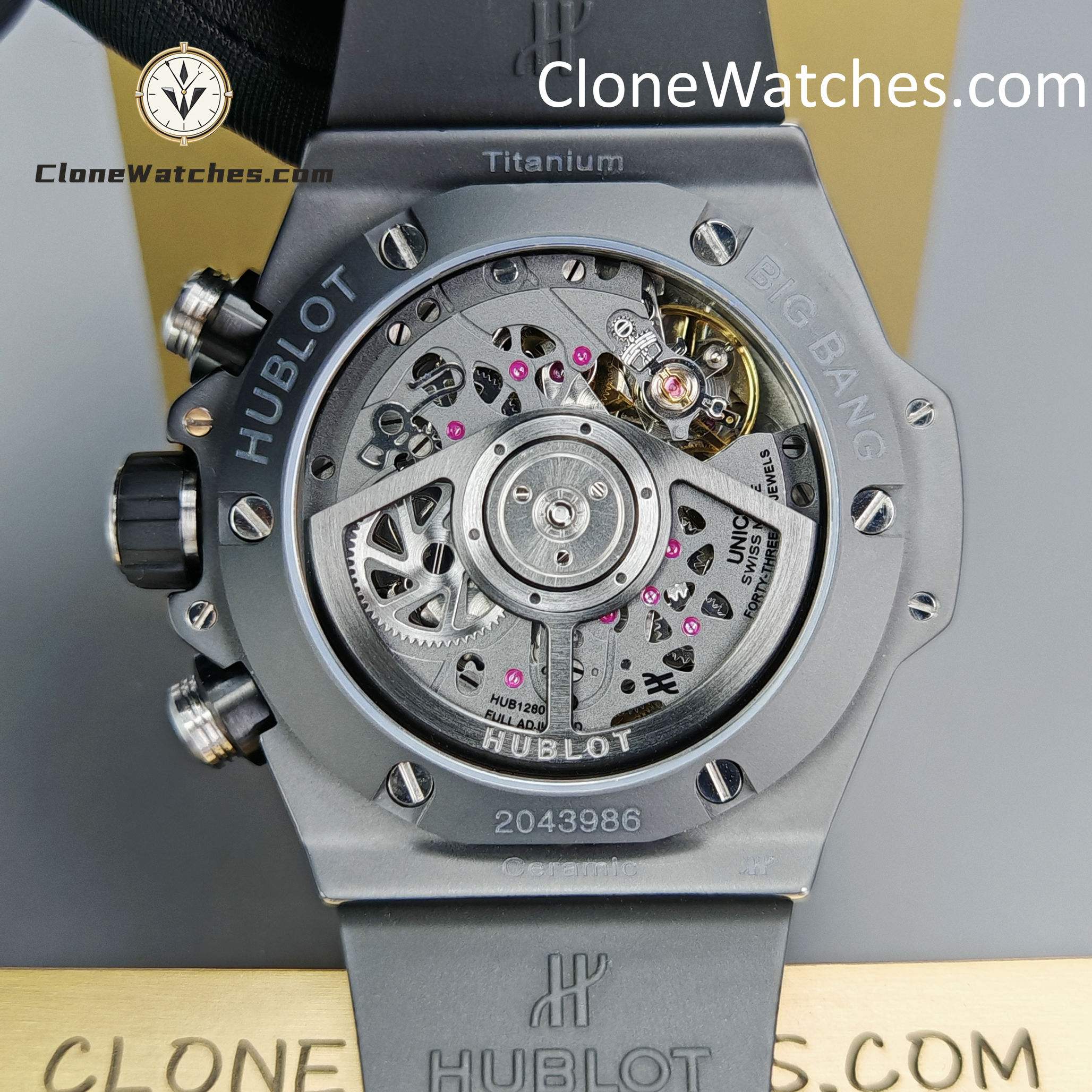 Hublot Super Clone Watches 1:1 Big Bang Unico Black Magic 42MM 441.CI.1171.RX - Image 12