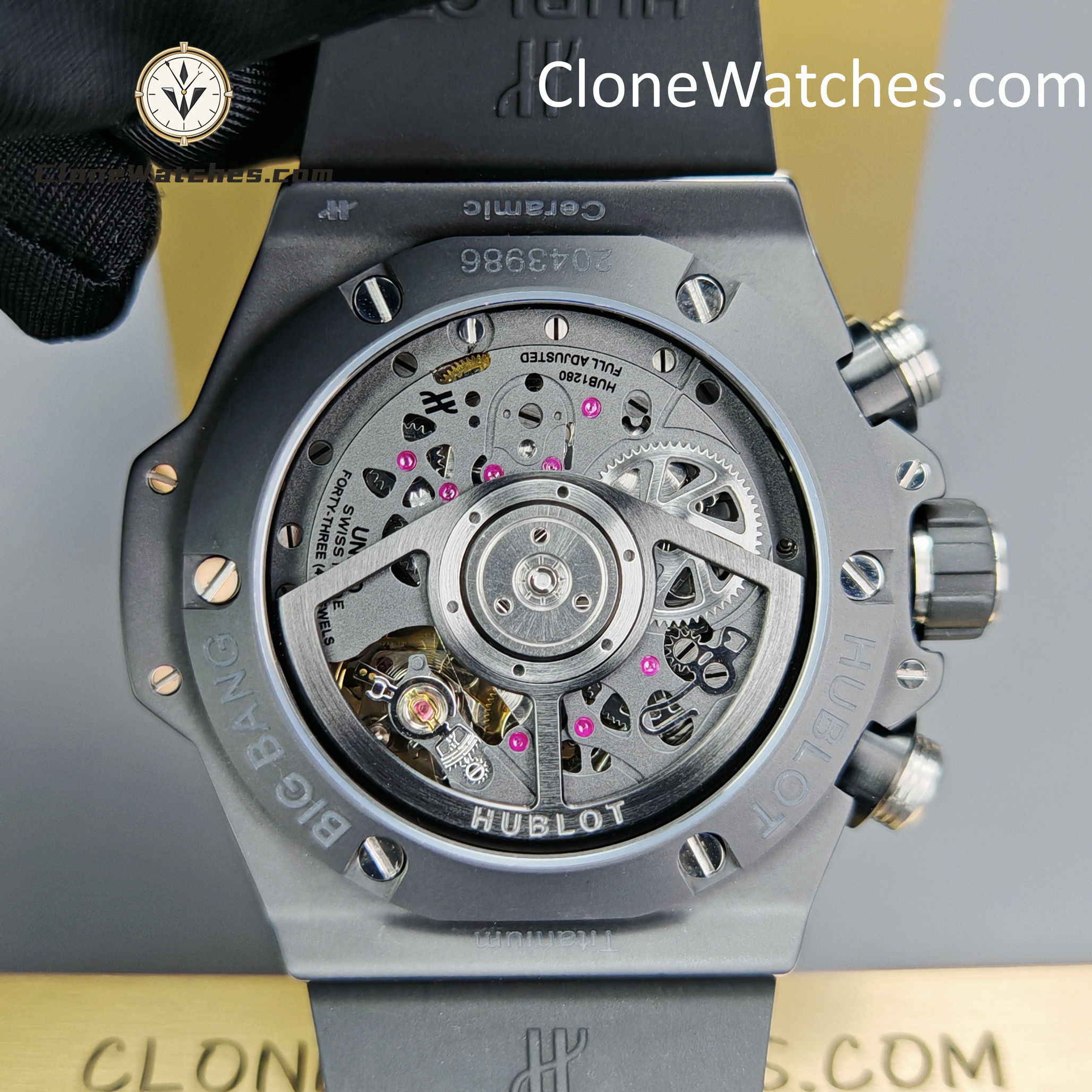 Hublot Super Clone Watches 1:1 Big Bang Unico Black Magic 42MM 441.CI.1171.RX - Image 13