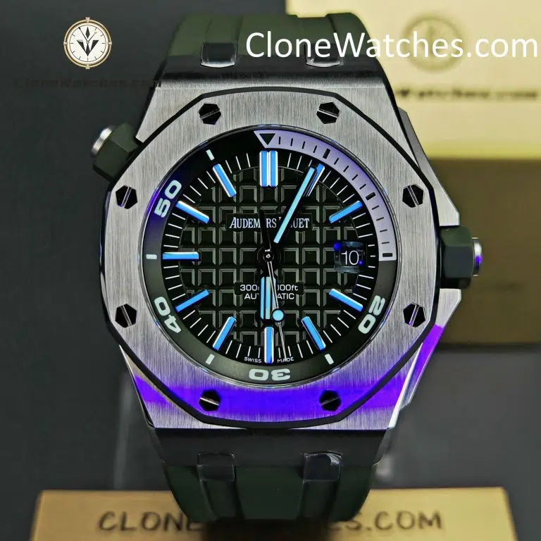 Audemars Piguet Super Clone Watches 1:1 Royal Oak Black & Silver Dial 26239BC Selfwinding Chronograph - Image 5