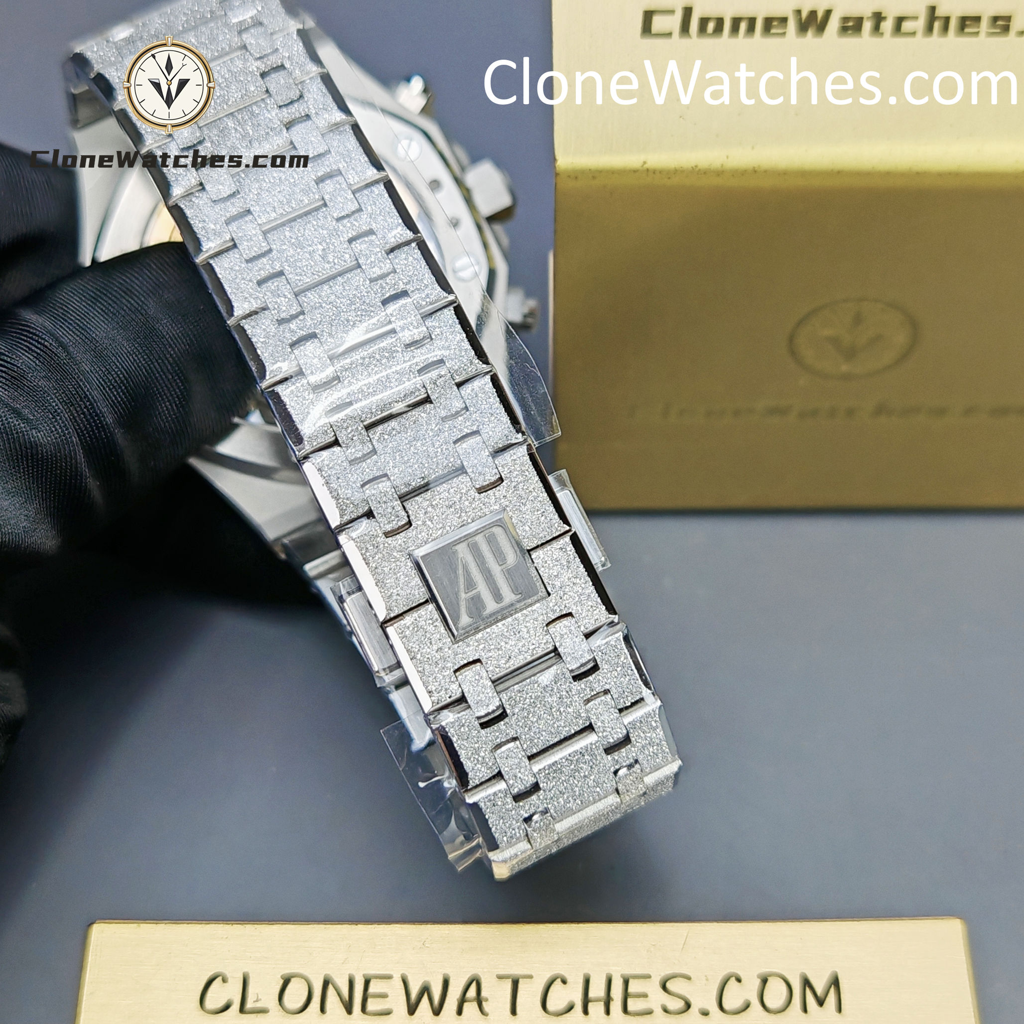 Audemars Piguet Super Clone Watches 1:1 Royal Oak Black & Silver Dial 26239BC Selfwinding Chronograph - Image 12