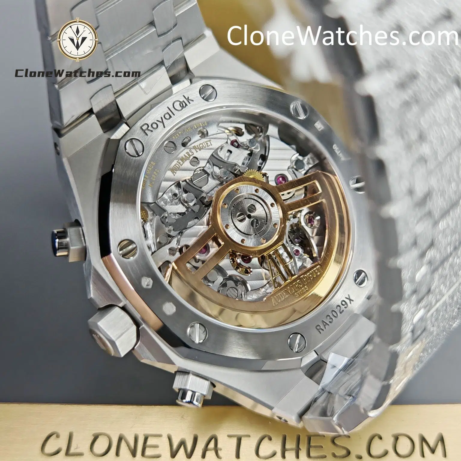 Audemars Piguet Super Clone Watches 1:1 Royal Oak Black & Silver Dial 26239BC Selfwinding Chronograph - Image 15