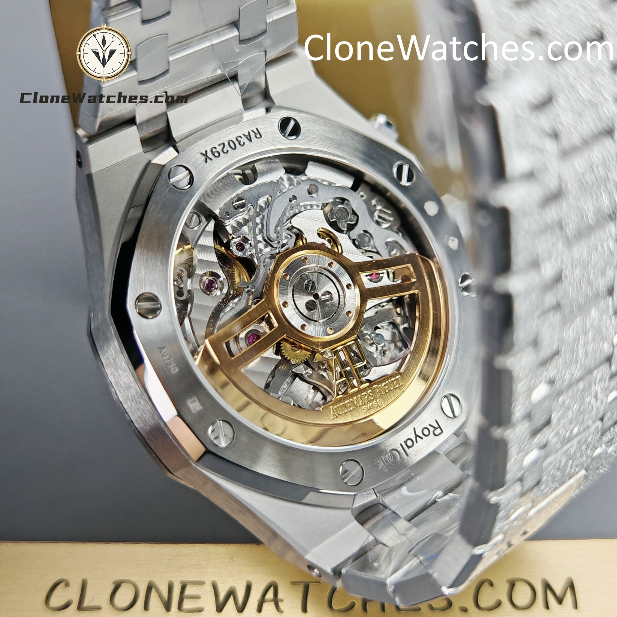 Audemars Piguet Super Clone Watches 1:1 Royal Oak Black & Silver Dial 26239BC Selfwinding Chronograph - Image 16