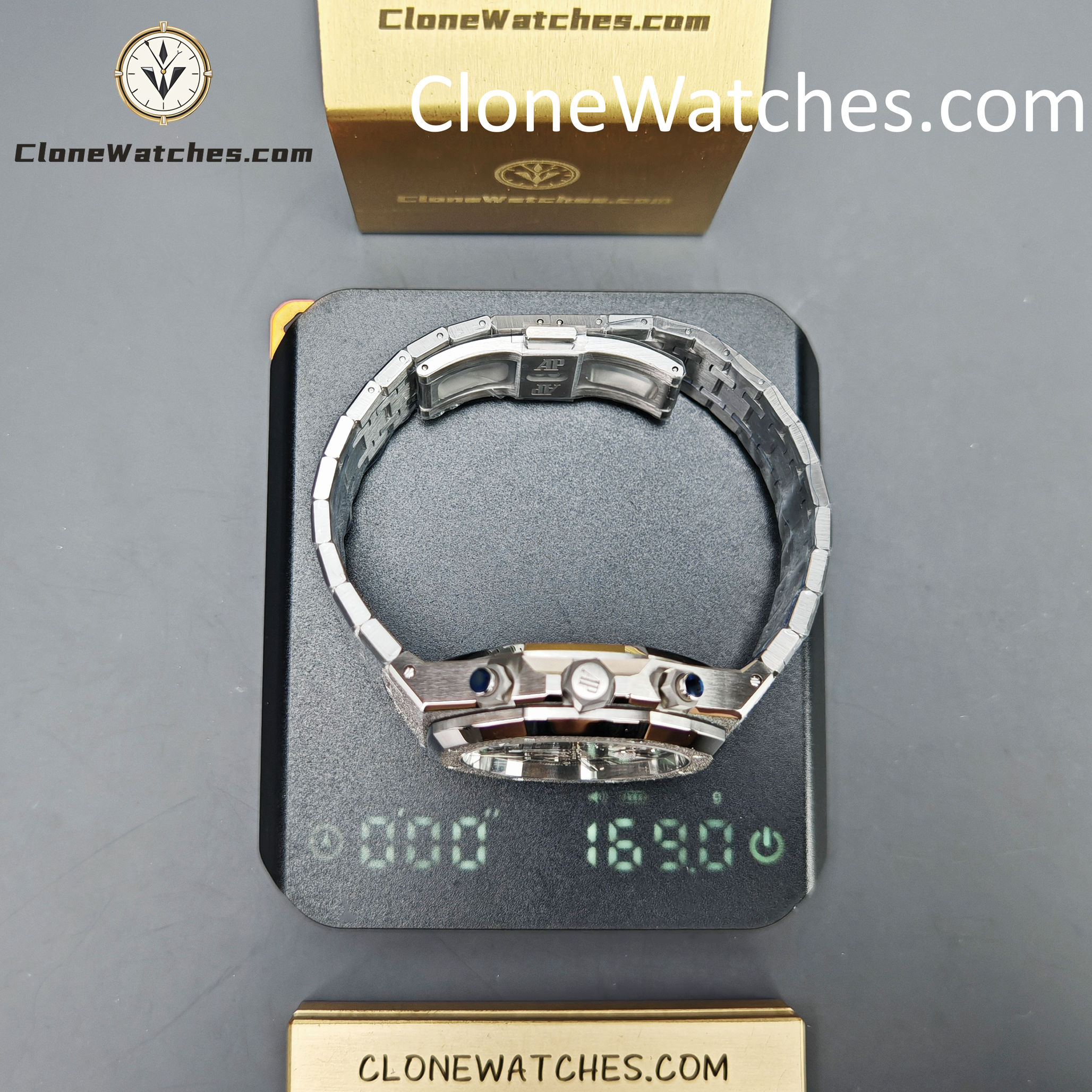 Audemars Piguet Super Clone Watches 1:1 Royal Oak Black & Silver Dial 26239BC Selfwinding Chronograph - Image 20