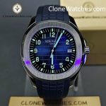 Patek Philippe Super Clone Watches 1:1 Aquanaut 5168G-001 Jumbo Blue 42 mm - Image 29