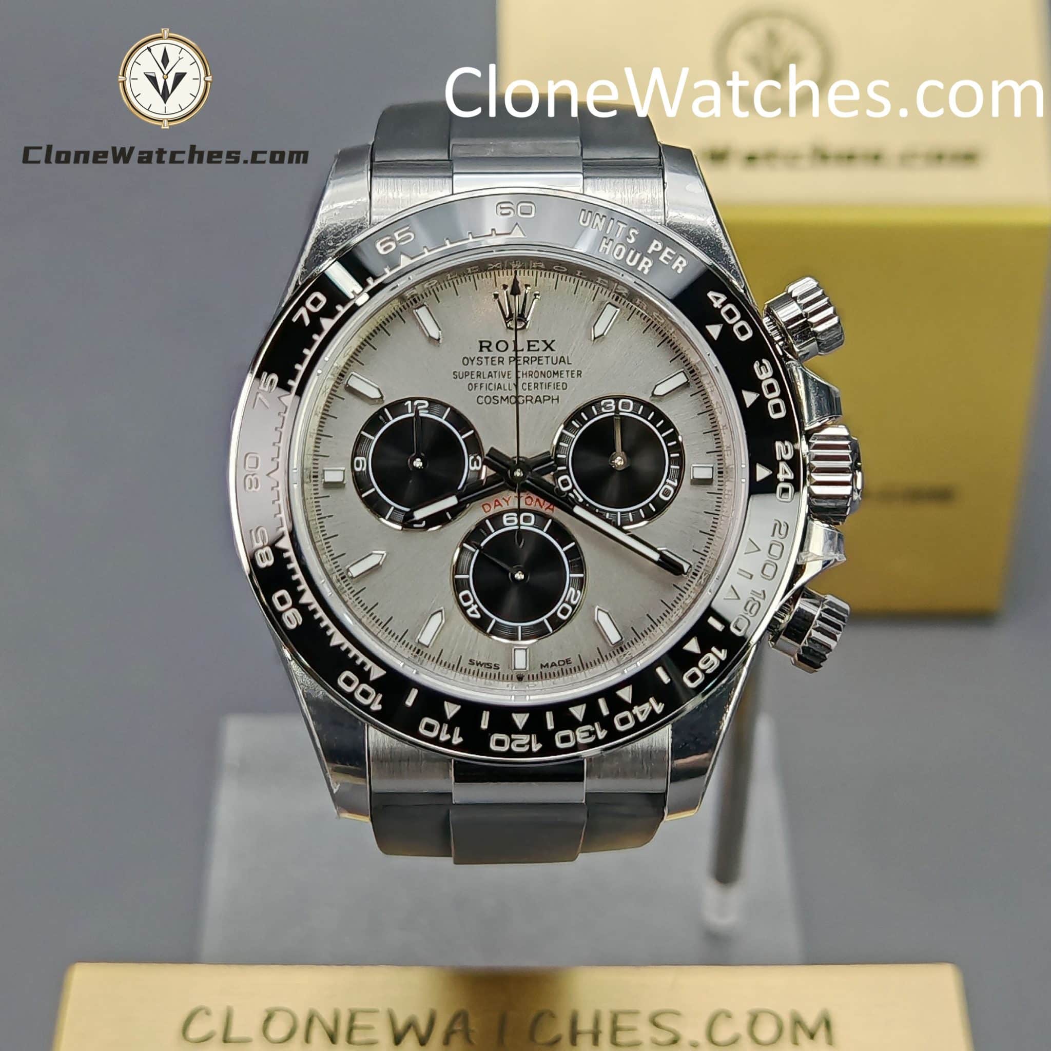 Rolex Super Clone Watches 1:1 Daytona M126519LN-0006 4131 Movement