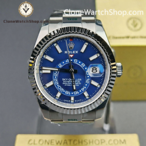 Rolex Super Clone Watches 1:1 Sky Dweller Blue Dial Oyster M336934 0005 Movement