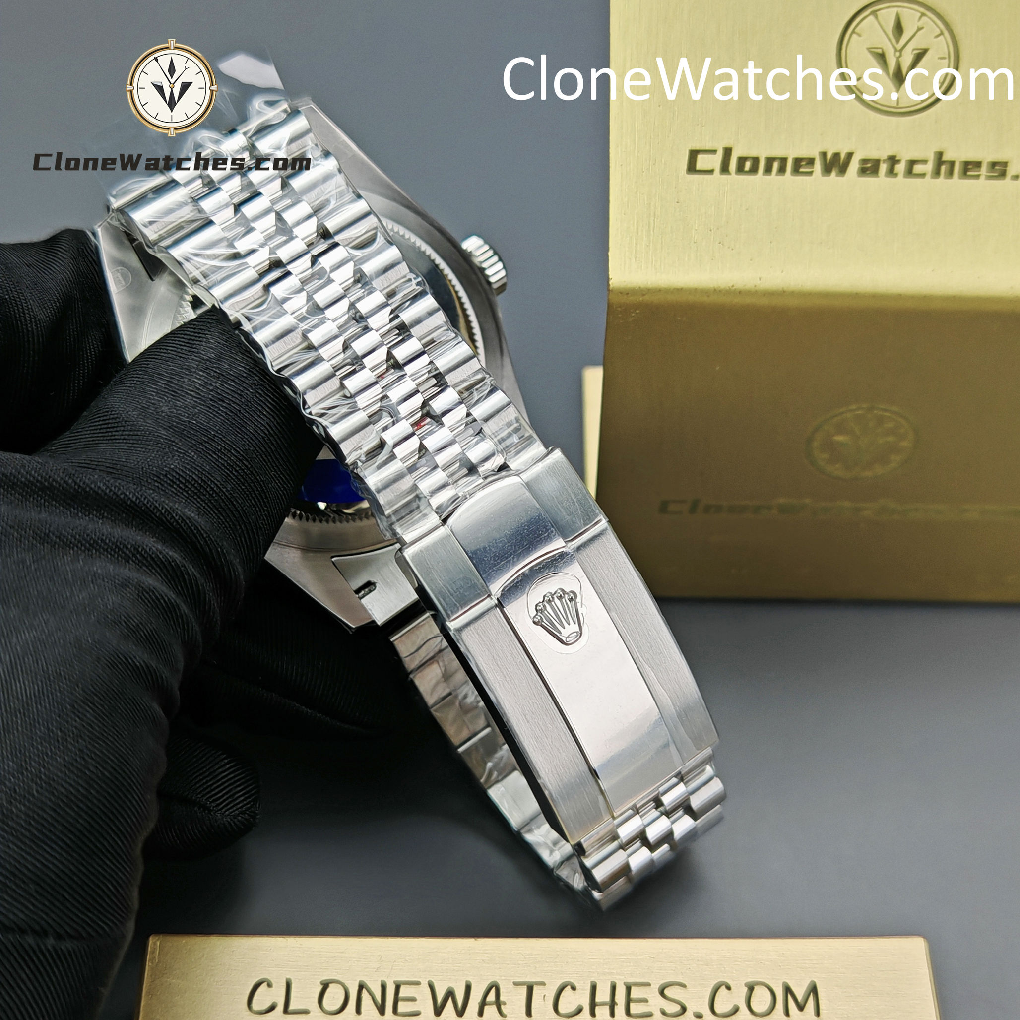 Rolex Super Clone Watches 1:1 Sky Dweller White Dial Jubilee M336934 9002 Movement - Image 4