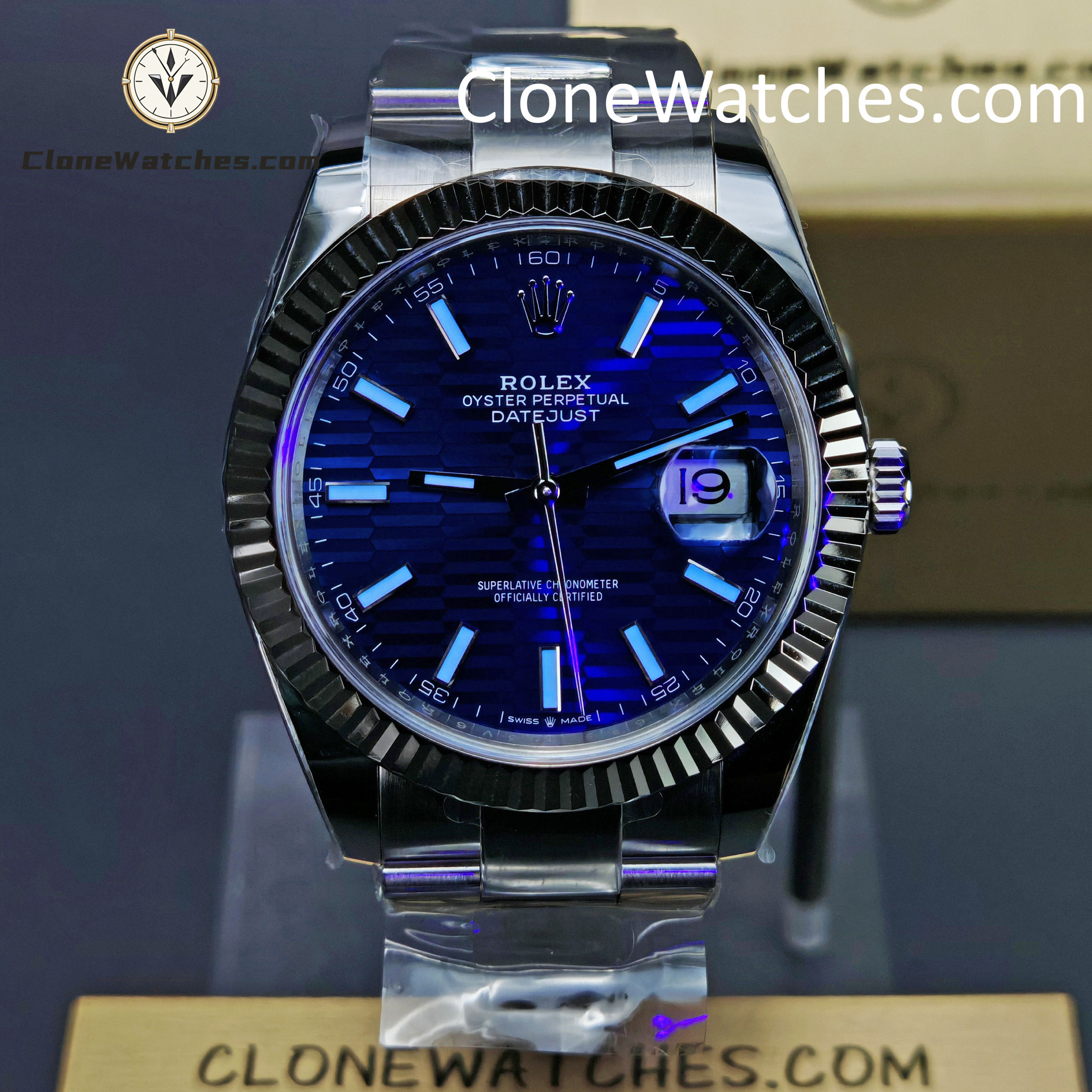 Rolex Super Clone Watch 1:1 DateJust m126334-0031 Oyster 41MM 3235 Movement - Image 6