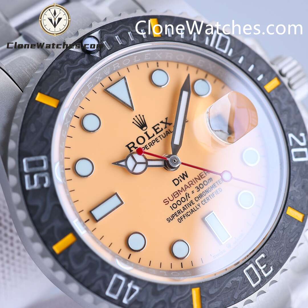Modified Super Clone Watches 1:1 DiW Rolex Submariner DUNE 3235 Movement - Image 5