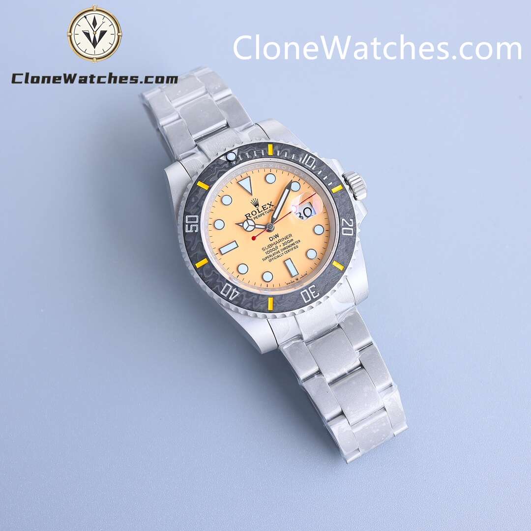 Modified Super Clone Watches 1:1 DiW Rolex Submariner DUNE 3235 Movement - Image 6